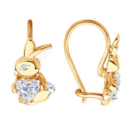 Серьги из золота 